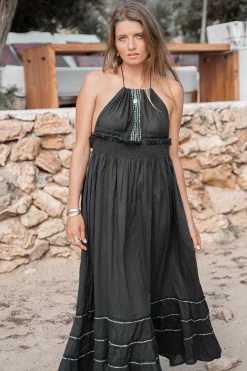 Trägerkleid Mila Schwarz