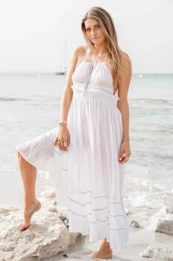 Trägerkleid Mila Weiß