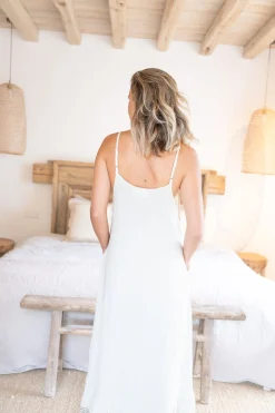 Trägerkleid Royal Scorva Ecru