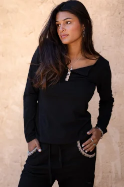 T-shirt Corazon Schwarz