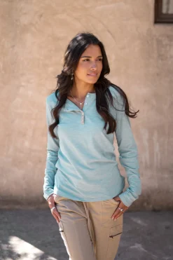 T-Shirt Corazon Steinblau