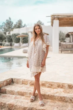 Tunika Ana Leopard Natural