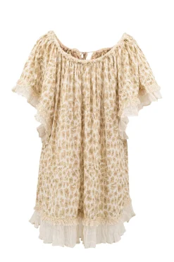 Tunika Ana Leopard Natural