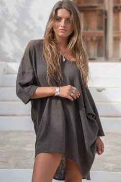 Tunika Emilia Anthrazit