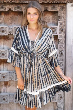 Tunika Isabella gehäkelt Beige