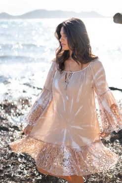 Tunika Primavera Batik Taupe