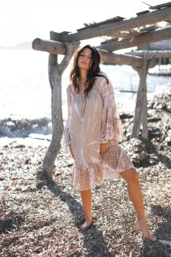 Tunika Primavera Batik Taupe