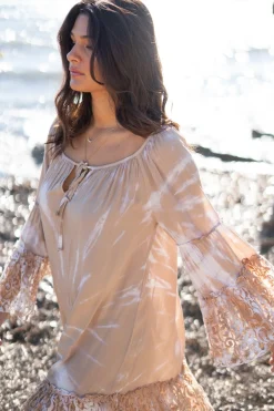 Tunika Primavera Batik Taupe