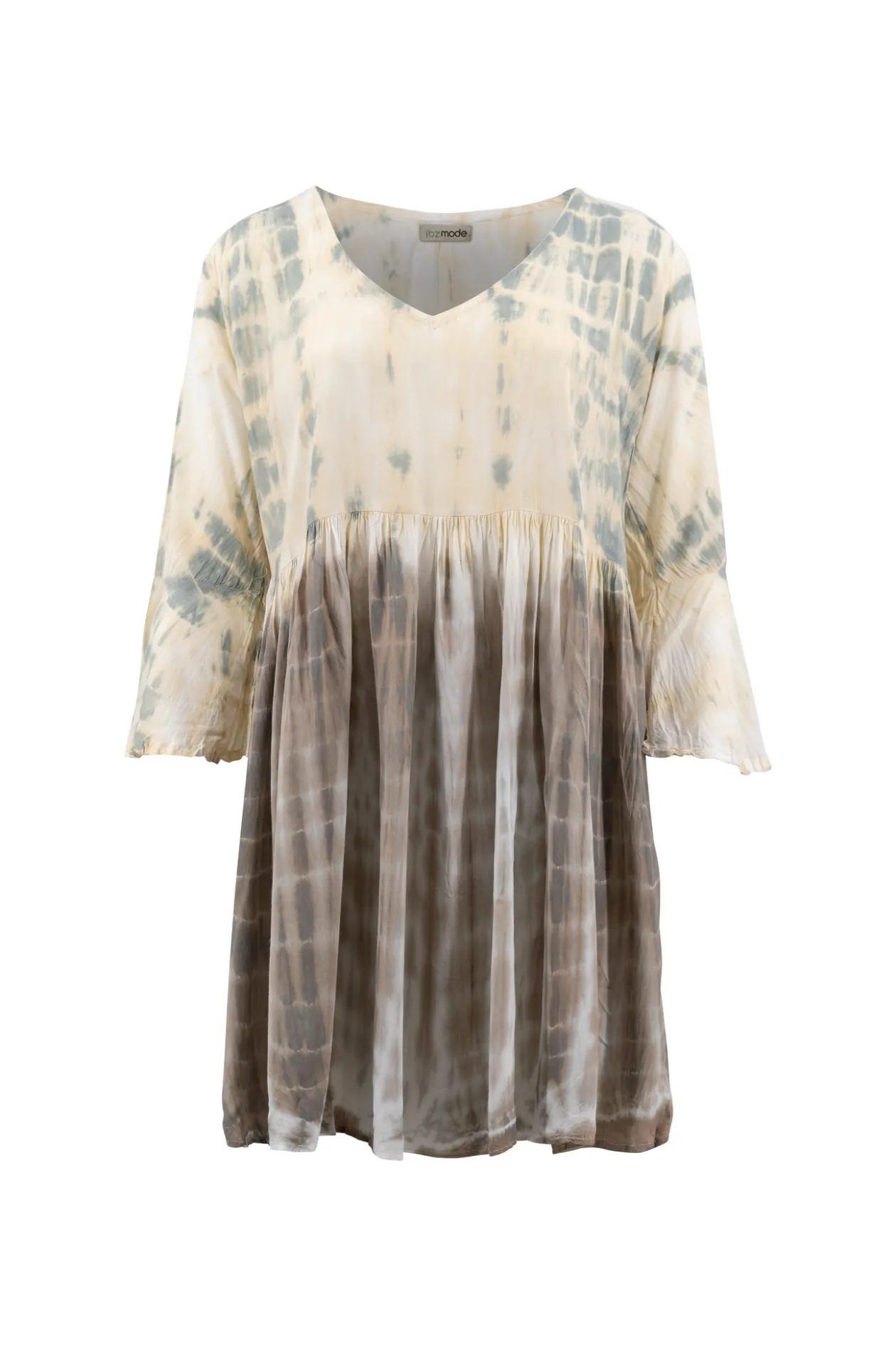 Tunika Sina Tie Dye Khaki