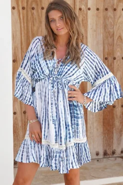 Tunika Spitze Indigo R