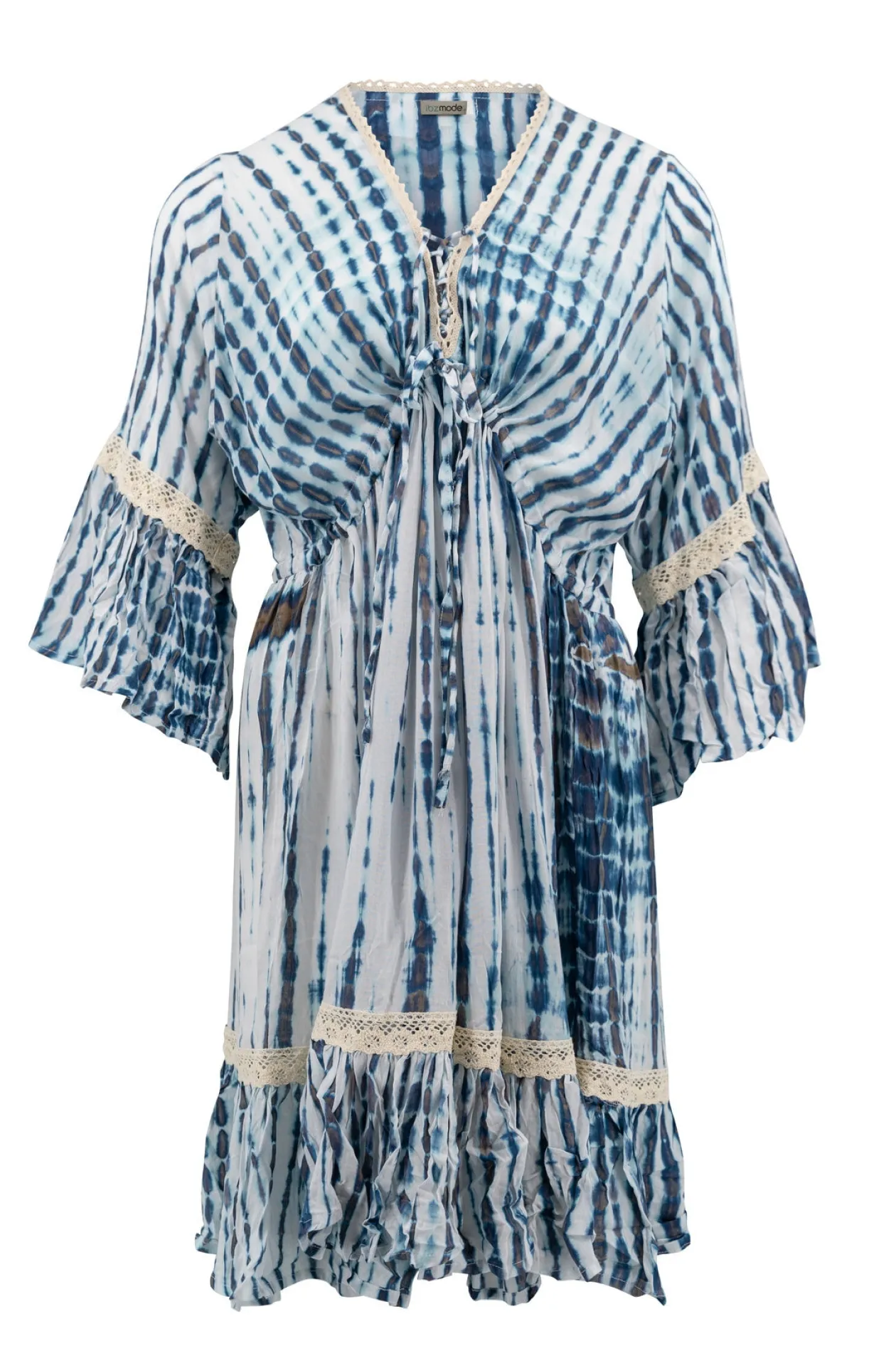 Tunika Spitze Indigo R