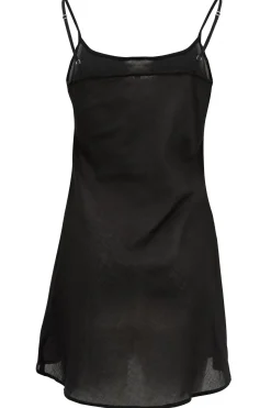 Unterkleid Baumwolle Schwarz