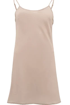 Unterkleid Baumwolle Taupe