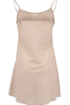 Unterkleid Baumwolle Taupe