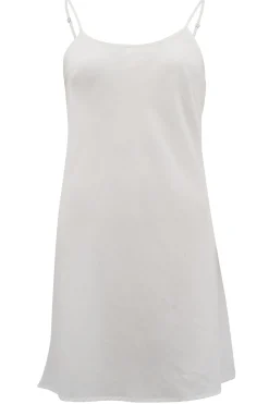 Unterkleid Baumwolle Weiß