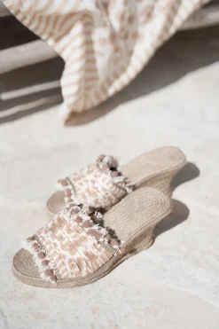 Wedge Inessa Impresion Leopard