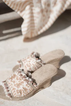 Wedge Inessa Impresion Leopard