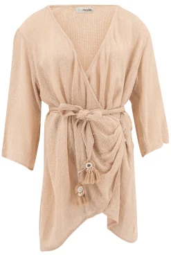 Wickelkleid Deya Scorva Sand