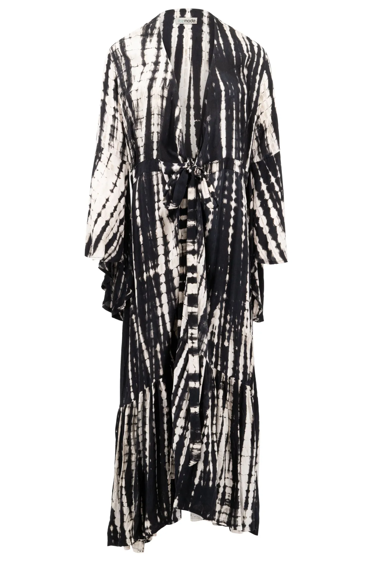 Wickelkleid Romina Schwarz