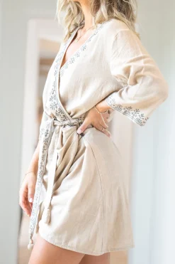 Wickelkleid Soof Scorva Sand