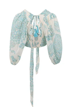 Wickeloberteil Adella Aqua