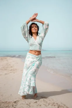 Wickeloberteil Adella Aqua