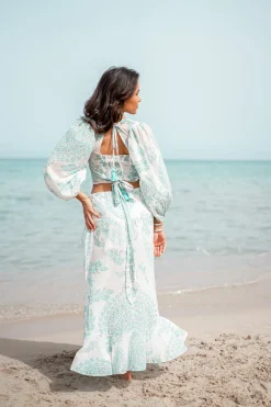 Wickeloberteil Adella Aqua