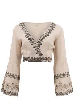 Wickeloberteil Adri Resort Elfenbein