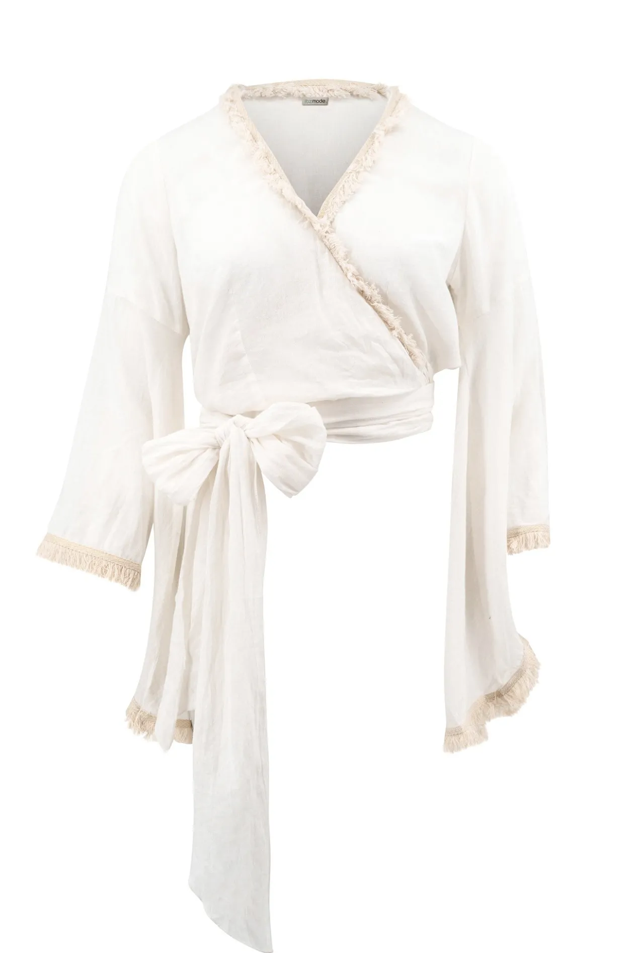 Wickeloberteil Garcia Elfenbein