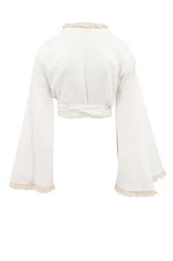 Wickeloberteil Garcia Elfenbein