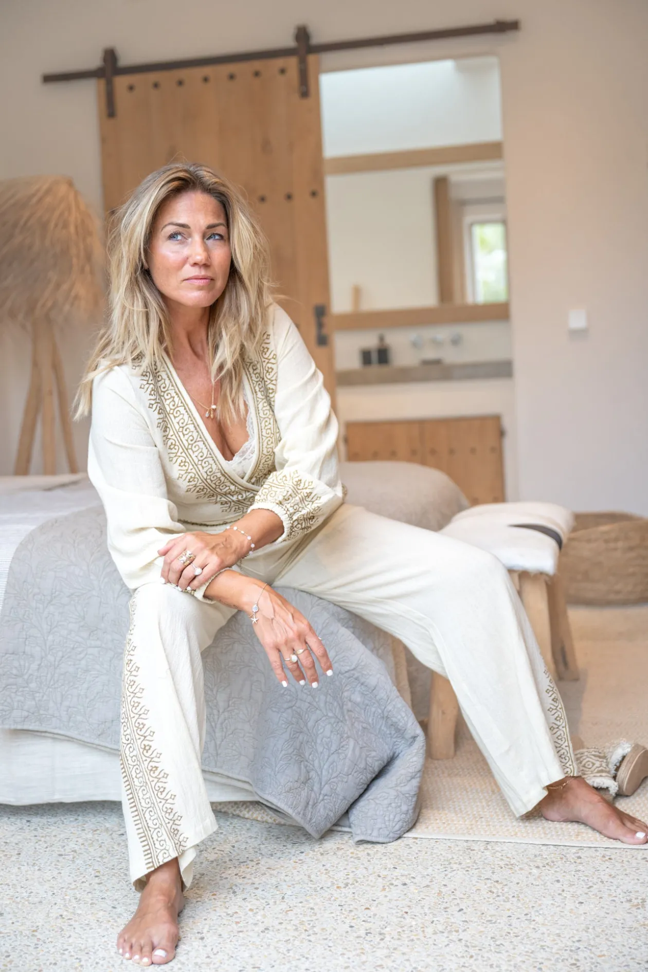 Wickeltop Adri Scorva Ecru