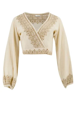 Wickeltop Adri Scorva Ecru