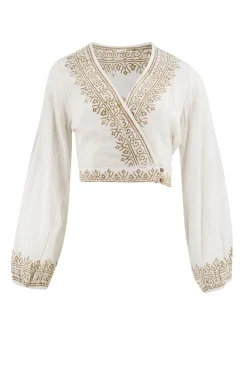 Wickel-Top Adri Scorva Weiß