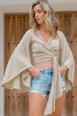 Wickeltop Garcia Taupe