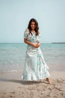 Zigeuneroberteil Adella Aqua