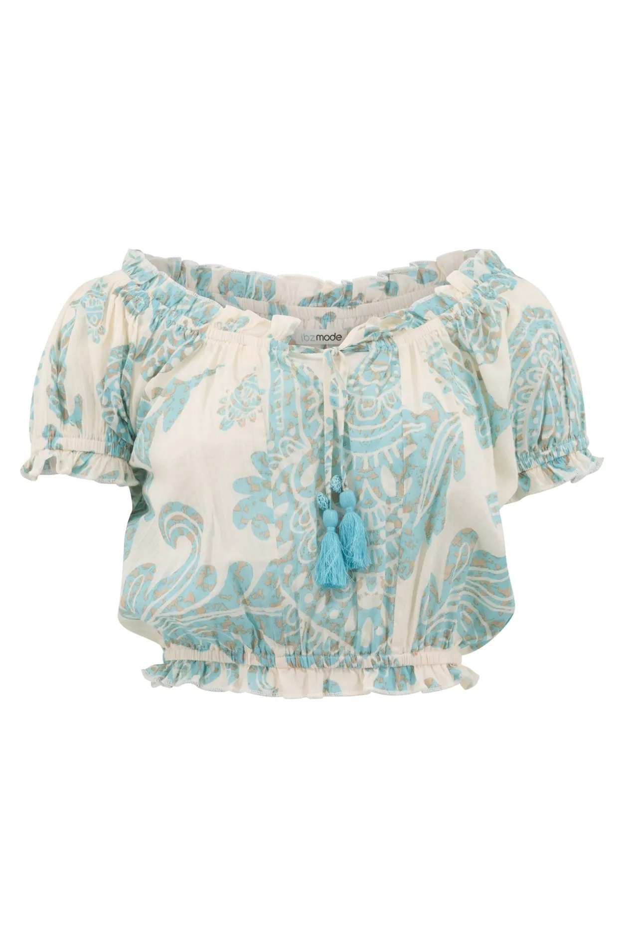 Zigeuneroberteil Adella Aqua