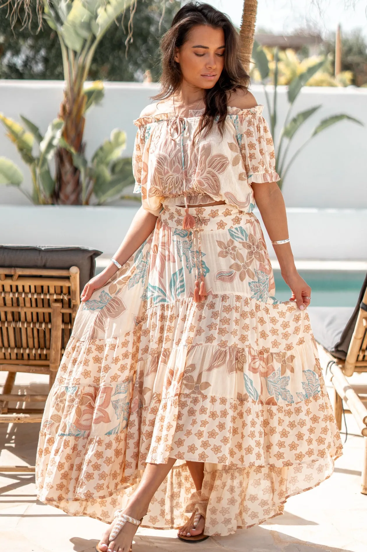 Zigeunerrock Charlota Floral