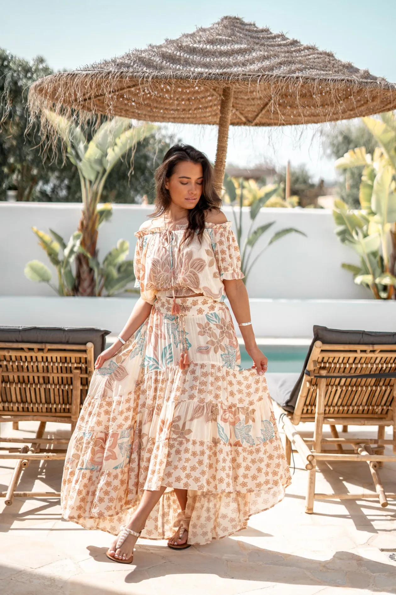 Zigeunerrock Charlota Floral