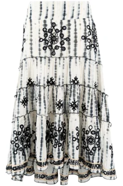 Zigeunerrock Spiegel Schwarz