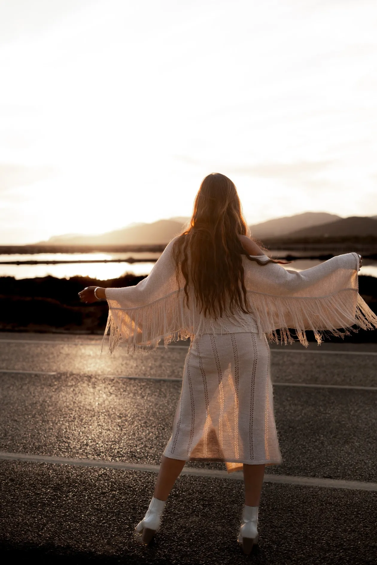 Zoey gestrickter Wickelrock