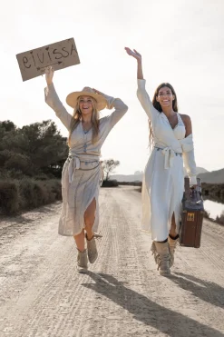 Zoey gestrickter Wickelrock